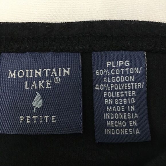 Mountain Lake Christmas Long Sleeve Shirt Top - Picture 10 of 12